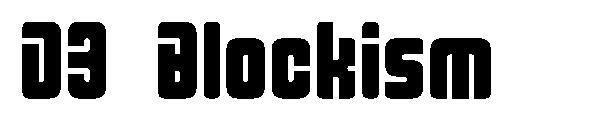 D3 Blockism字体