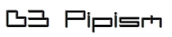 D3 Pipism字体