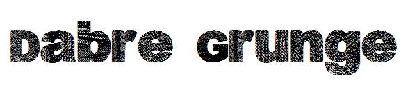 Dabre Grunge字体