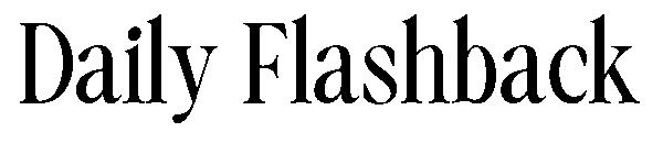 Daily Flashback字体
