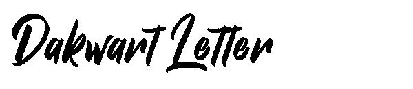Dakwart Letter字体