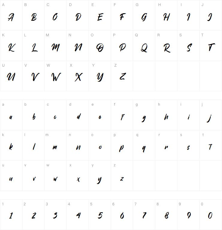 Dakwart Letter字体