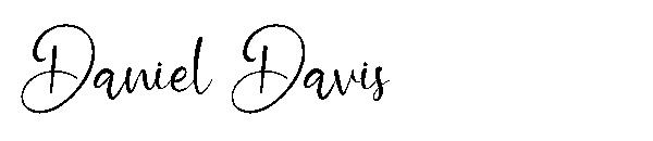 Daniel Davis字体