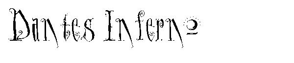 Dantes Inferno字体