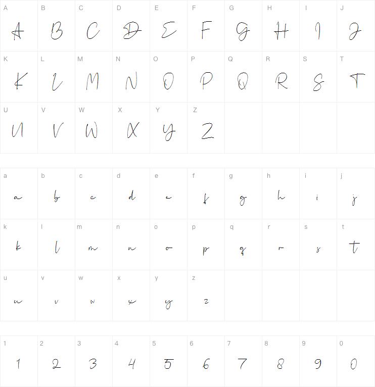 Dantina字体