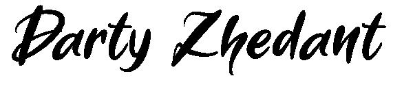 Darty Zhedant字体