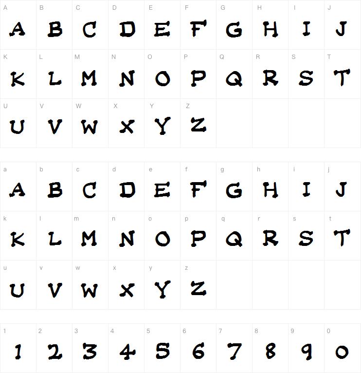 Da Serif Kid字体