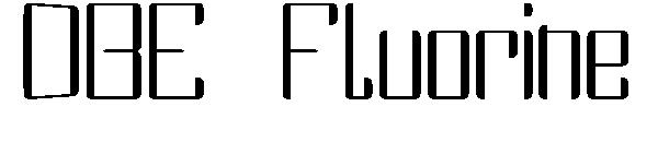 DBE Fluorine字体