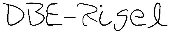 DBE-Rigel字体