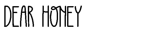 DEAR HONEY字体