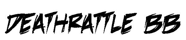 DeathRattle BB字体