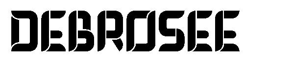 DEBROSEE字体