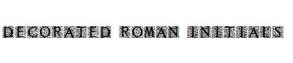 Decorated Roman Initials字体