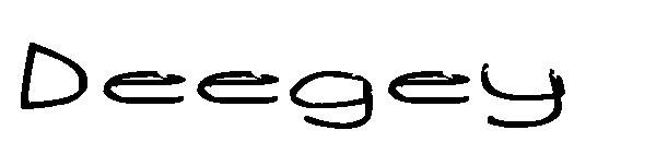 Deegey字体