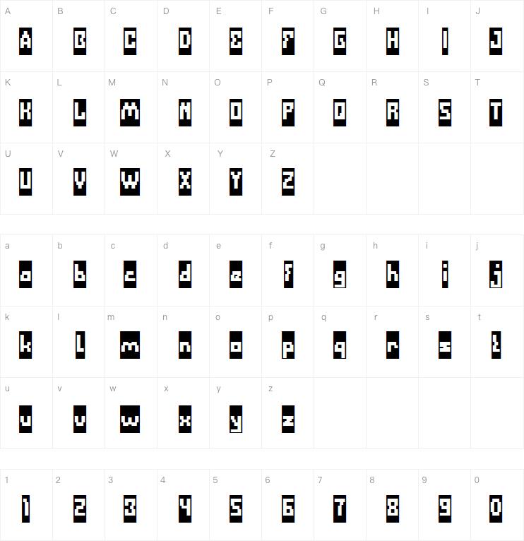 DEFRAGMENTED字体