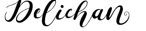 Delichan字体