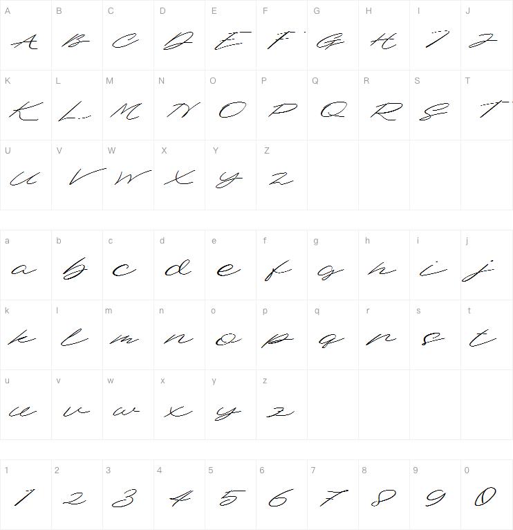 Dellafina Street字体