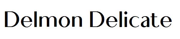 Delmon Delicate字体