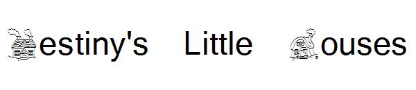 Destiny's Little Houses字体