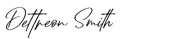 Dettreon Smith字体
