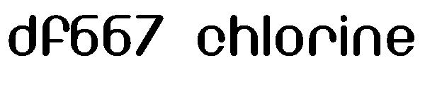 DF667  Chlorine字体