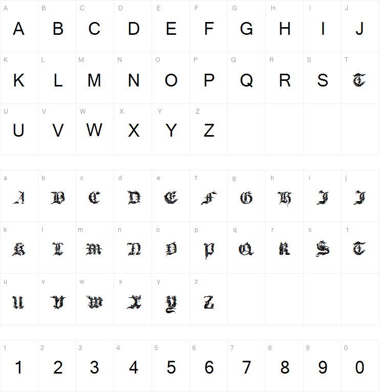 Diabolique字体
