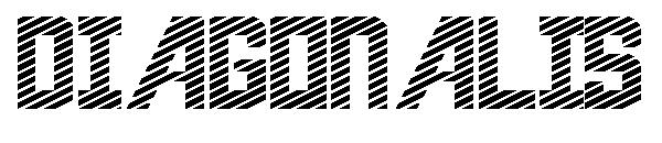 diagonalis字体