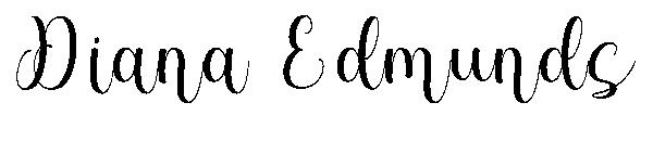 Diana Edmunds字体