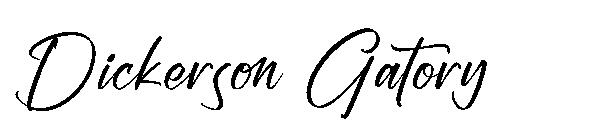 Dickerson Gatory字体