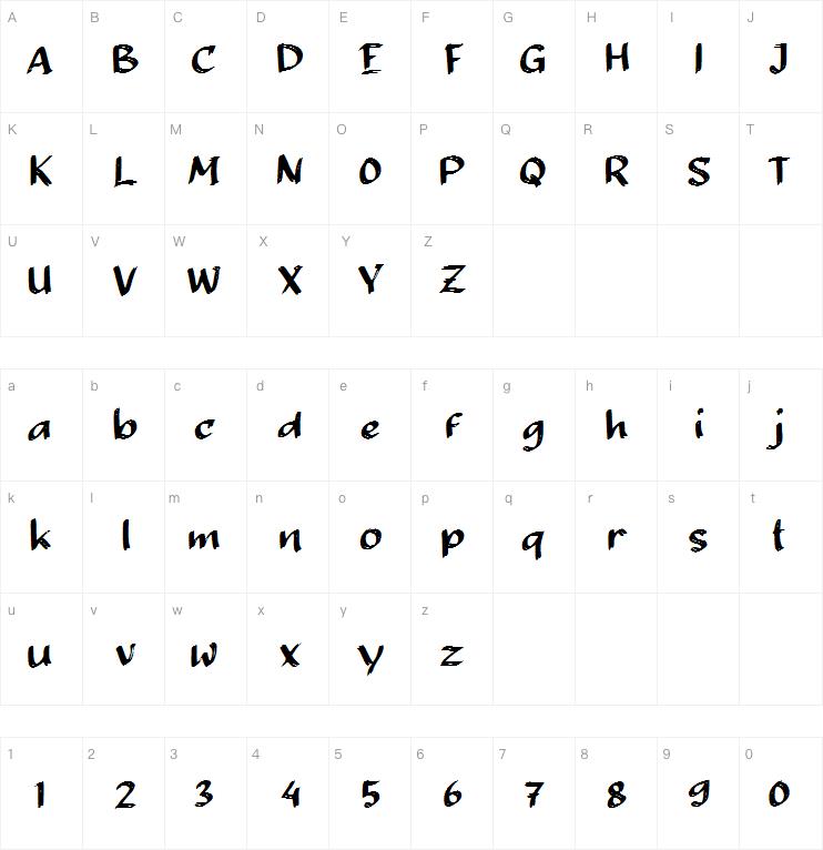 d Digenepi 500字体