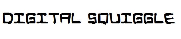 Digital Squiggle字体
