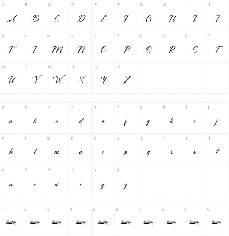 Dinattallie字体