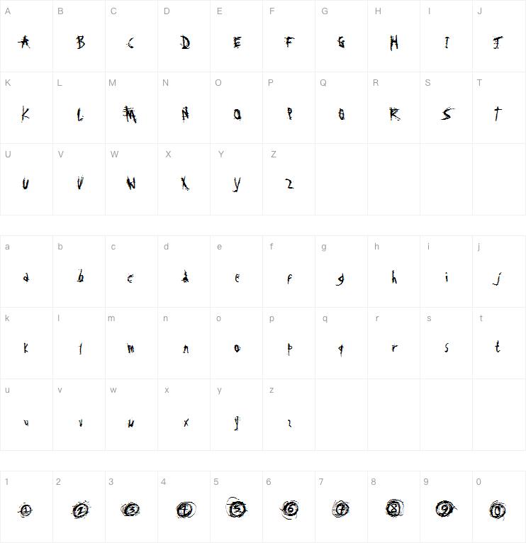 Disgusting Behavior字体