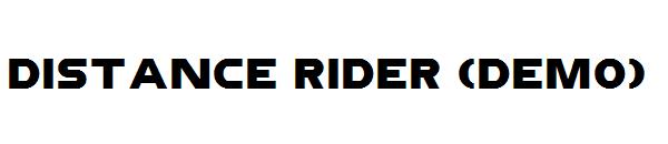 Distance Rider (Demo)字体