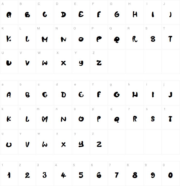 DK Amoebica字体