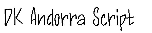 DK Andorra Script字体
