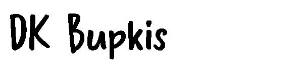 DK Bupkis字体