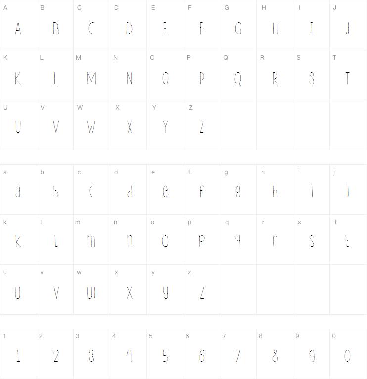 DK Lampion字体