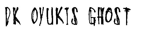DK Oyukis Ghost字体