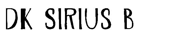 DK Sirius B字体