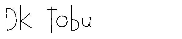 DK Tobu字体