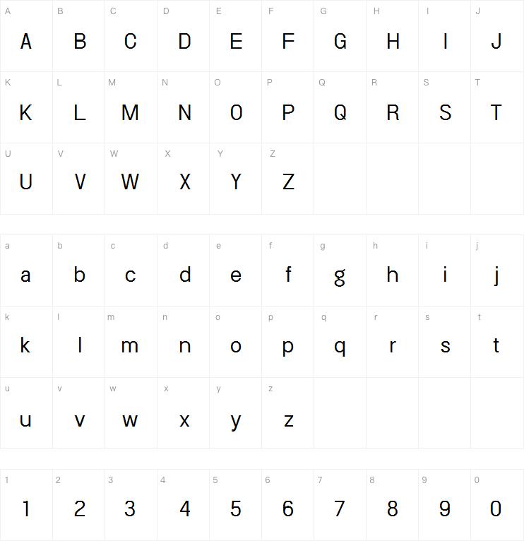 Doboto字体