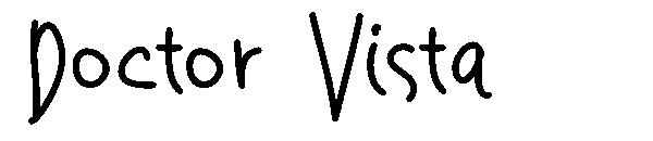 Doctor Vista字体