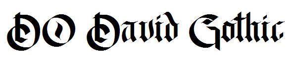 DO David Gothic字体