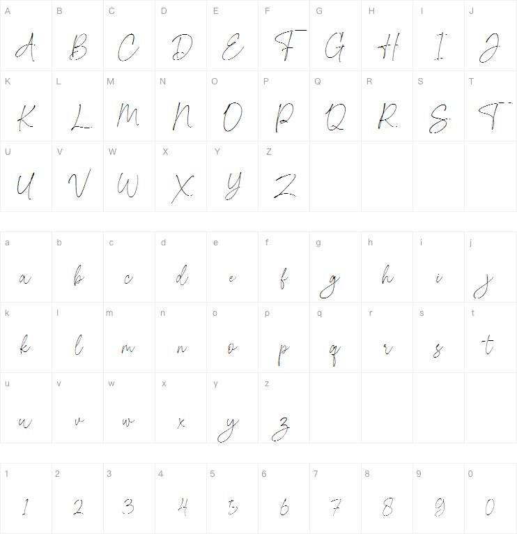 Domestic Script字体
