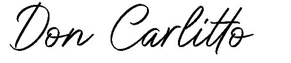Don Carlitto字体