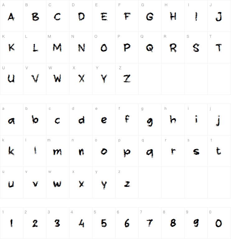 d Dongkrak字体