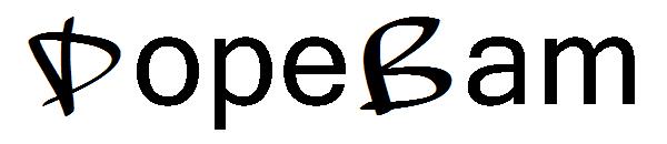 DopeBam字体