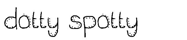 dotty spotty字体