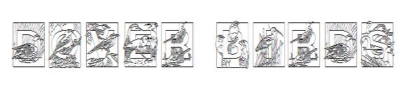 Dover Birds字体